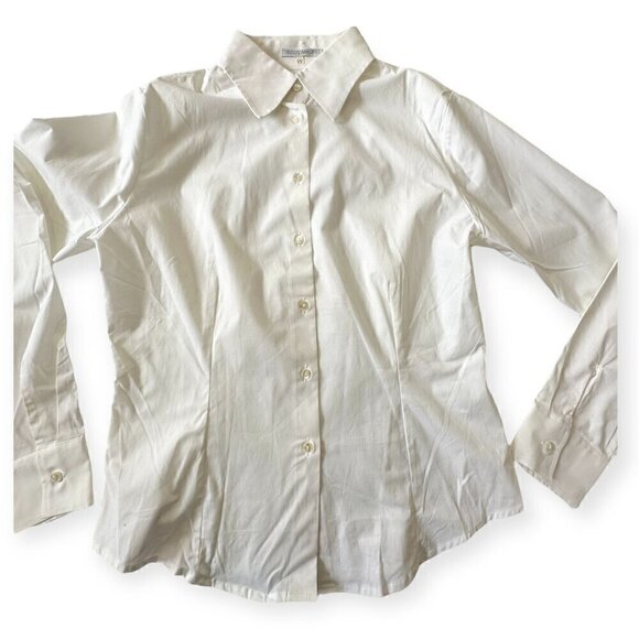 NaraCamicie white Cotton Shirt, Size 4 (of 1-5, L)‎ - Picture 6 of 10